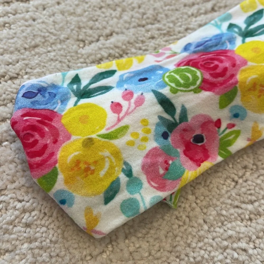 Baby bling floral Print headband